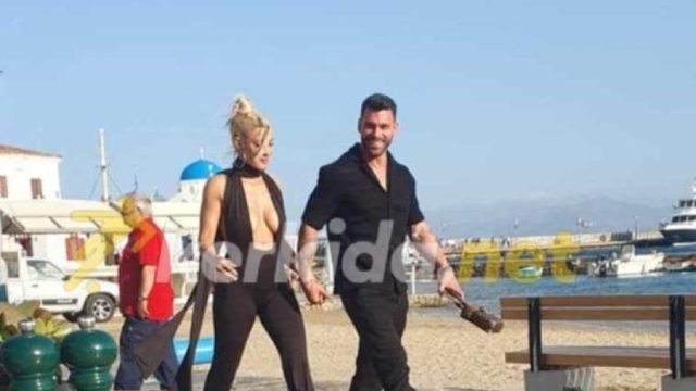 Νέο ζευγάρι στην showbiz; Χέρι-χέρι Ιωάννα Τούνη και Στάθης Σχίζας στη Μύκονο