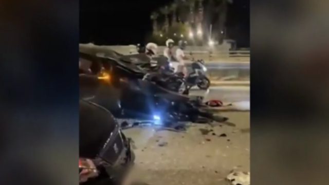 Καραμπόλα 7 οχημάτων στην Ποσειδώνος – Συνελήφθη μεθυσμένος οδηγός