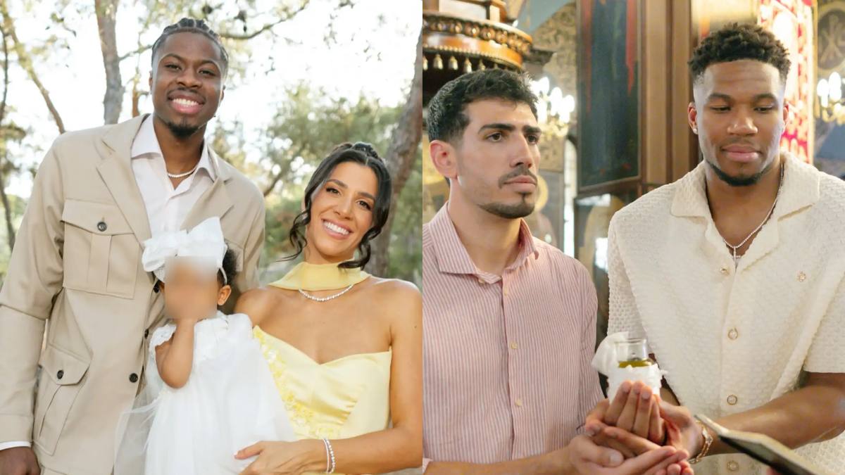 Χαρές για την οικογένεια Αντετοκούνμπο: Ο «Greek Freak» βάφτισε την κόρη του αδερφού του, Κώστα
