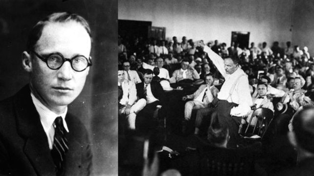 Σαν σήμερα, 21 Ιουλίου 1925: Ο καθηγητής βιολογίας Τζον Σκόουπς καταδικάζεται σε πρόστιμο 100 δολαρίων, επειδή διδάσκει τη Θεωρία της Εξέλιξης του Κάρολου Δαρβίνου