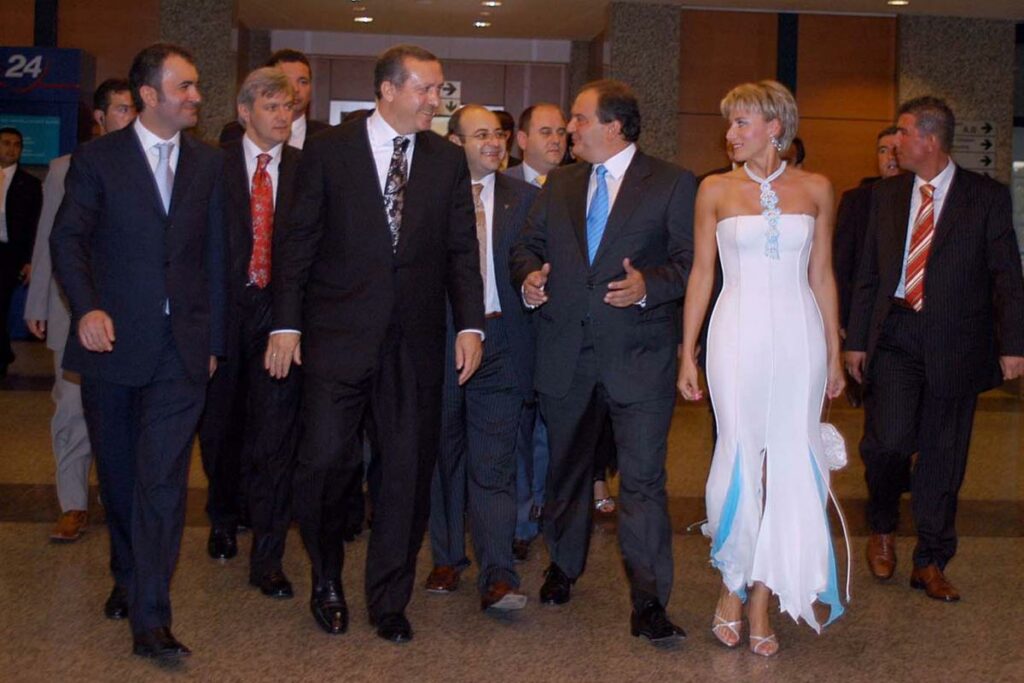 Καραμανλής Ερντογάν κουμπαριά