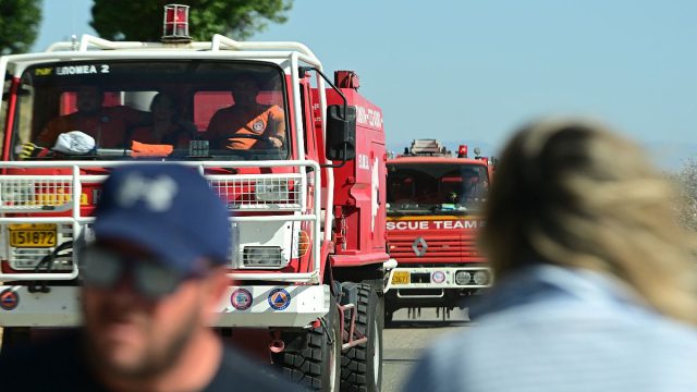 Λάρισα: Μεγάλη πυρκαγιά κοντά στο νατοϊκό στρατόπεδο