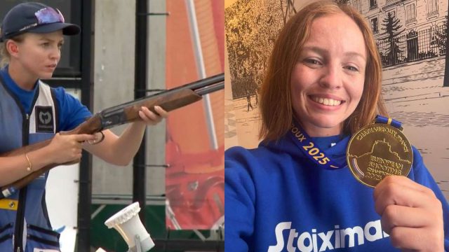 Χρυσό μετάλλιο για την Εμμανουέλα Κατζουράκη στο Ευρωπαϊκό Πρωτάθλημα Σκοποβολής – Χάλκινο ο Μπάμπης Χαλκιαδάκης!