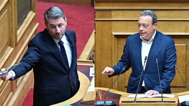 «Άγρια» επίθεση Ανδρουλάκη και Φάμελλου στην κυβέρνηση: «Το βάζετε στα πόδια, μπαζώνετε την αλήθεια όπως στα Τέμπη»
