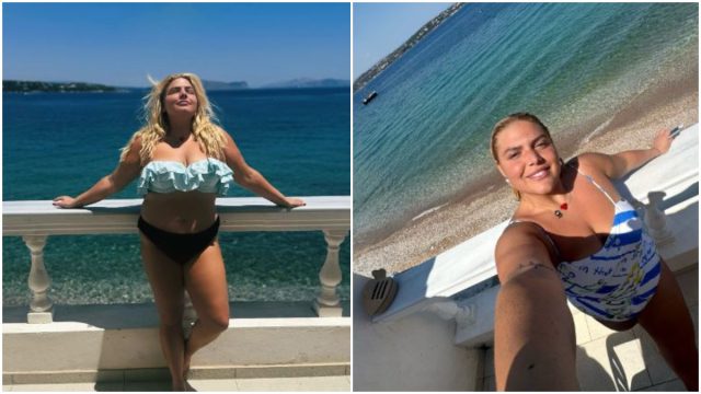 Δανάη Μπάρκα: Πώς αδυνάτισε – Η νέα της εικόνα με μπικίνι