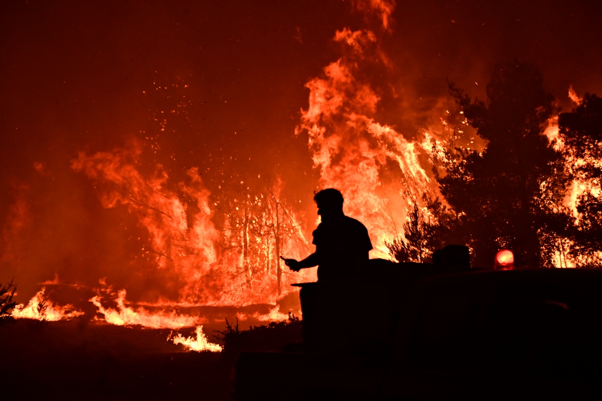 Συναγερμός για φωτιά στο Φίλυρο: Άμεση επέμβαση της Πυροσβεστικής