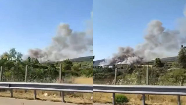 Μεγάλη πυρκαγιά στον Ωρωπό: Στη μάχη για τα εναέρια μέσα – Ήχησε 112