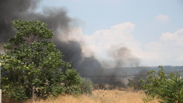 Συναγερμός στην Πυροσβεστική: Φωτιά στη Βοιωτία – Στη «μάχη» και εναέρια μέσα