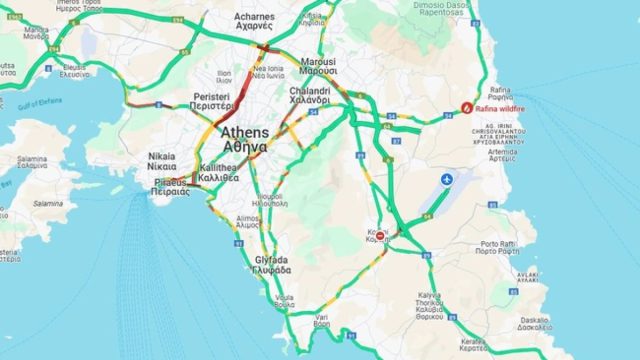 Live η κίνηση (04/07): Μεγάλη ταλαιπωρία στον Κηφισό – Μποτιλιαρίσματα στα λιμάνια