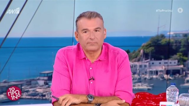 Σοκ στο Πρωινό: Ο Γιώργος Λιάγκας έπαθε κρίση πανικού