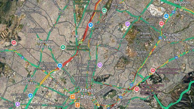 Live η κίνηση 31/07: Μποτιλιάρισμα χιλιομέτρων στον Κηφισό – Αδιανόητες καθυστερήσεις στο κέντρο της Αθήνας
