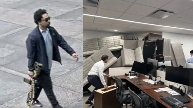 Μακελειό στη Νέα Υόρκη: Υπάλληλοι έφραξαν με καναπέδες την πόρτα για να γλυτώσουν – Φωτογραφία σοκ με τον νεκρό δράστη