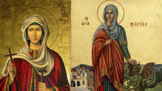 Μεγάλη η χάρη της Αγίας Μαρίνας: Η νοσοκόμα με τα άσπρα και οι μαρτυρίες γυναικών για τεκνοποιήσεις και θαύματα!