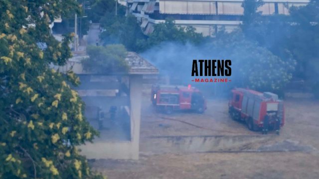 Φωτιά σε εγκαταλελειμμένο κτήριο στη Μεταμόρφωση – Κινητοποίηση της Πυροσβεστικής