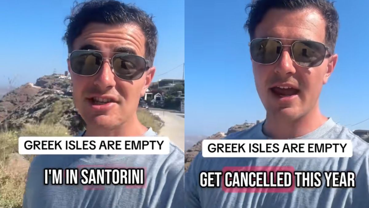 «Μήπως το ελληνικό καλοκαίρι έχει φάει cancel;»: Δημοσιογράφος λέει στο TikTok πως τα νησιά είναι «άδεια» και γίνεται viral