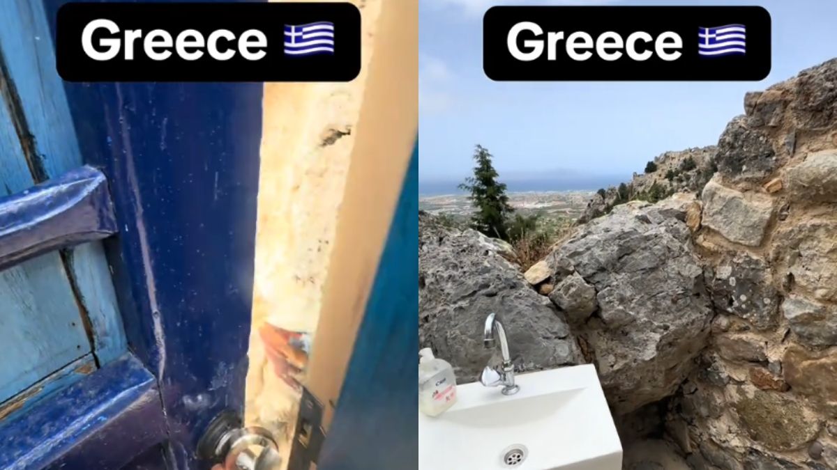 «Ευάερη κι ευήλια»: Η πιο διάσημη ελληνική τουαλέτα είναι viral στο TikTok για την… ανεπανάληπτη θέα