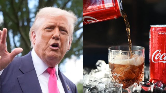 Ο Τραμπ αλλάζει μέχρι και την… Coca Cola: «Αντικαθίσταται με ζάχαρη το σιρόπι καλαμποκιού»