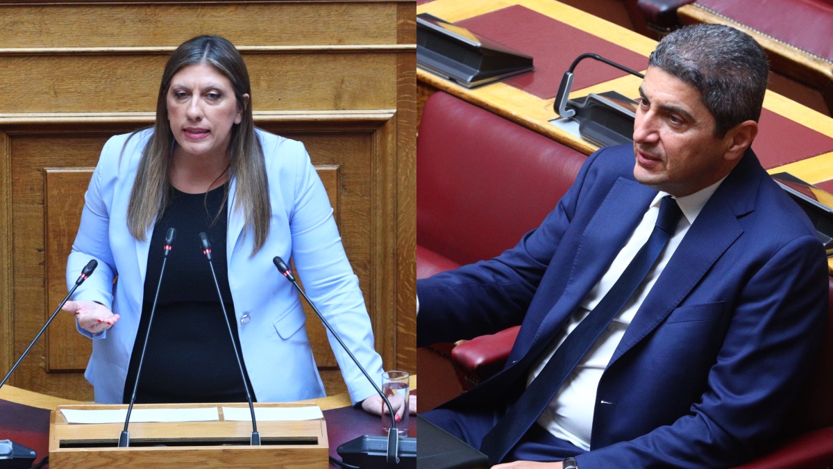 Κωνσταντοπούλου σε Αυγενάκη: «Σηκωθήκατε για να μας χτυπήσετε, όπως κάνατε στο αεροδρόμιο;» – Ένταση στη Βουλή
