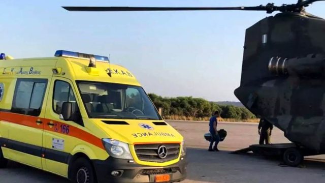 Αεροδιακομιδή 14χρονης στην Πάτρα – Διασωληνωμένη στο Καραμανδάνειο με πρόβλημα στο αναπνευστικό
