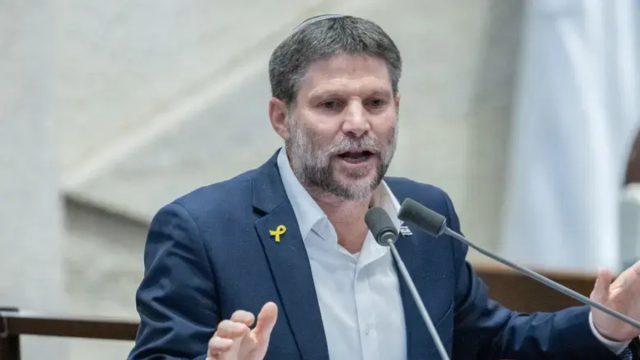 Ισραήλ: Ο υπουργός Οικονομικών ζητά από Νετανιάχου την προσάρτηση της Λωρίδας της Γάζας