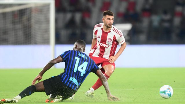 Ίντερ – Ολυμπιακός 2-0: Δεύτερη φιλική ήττα των Ερυθρόλευκων στην Ιταλία