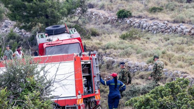Φωτιά στην Καβάλα: Καίει δασική έκταση – Επιχειρούν 6 εναέρια μέσα