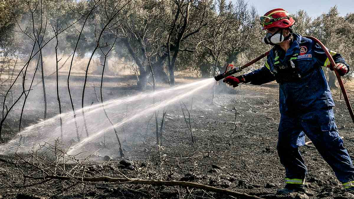 Μεγάλη φωτιά στον Άγιο Στέφανο – Ενισχυμένες πυροσβεστικές δυνάμεις στο Πευκόφυτο