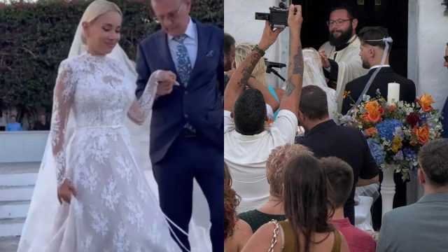 Ο Fy και η Αλεξία Κεφαλά παντρεύτηκαν στην Αθηναϊκή Ριβιέρα: Η τελετή δίπλα στη θάλασσα και οι λαμπεροί καλεσμένοι