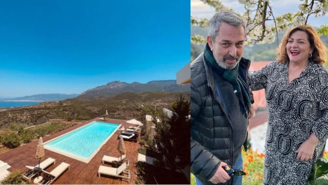 Υπερπολυτελές το ξενοδοχείο της Σταυροπούλου και του Χατζηπαναγιώτη στη Μάνη (Φωτογραφίες)