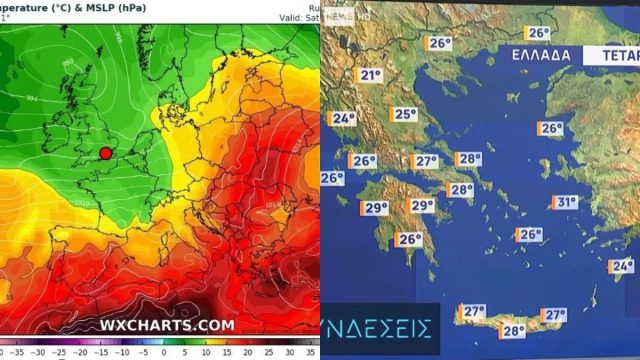 Καιρός: Ζέστη και βροχές μέχρι τέλος Αυγούστου – Πώς θα εξελιχθεί τις επόμενες ημέρες