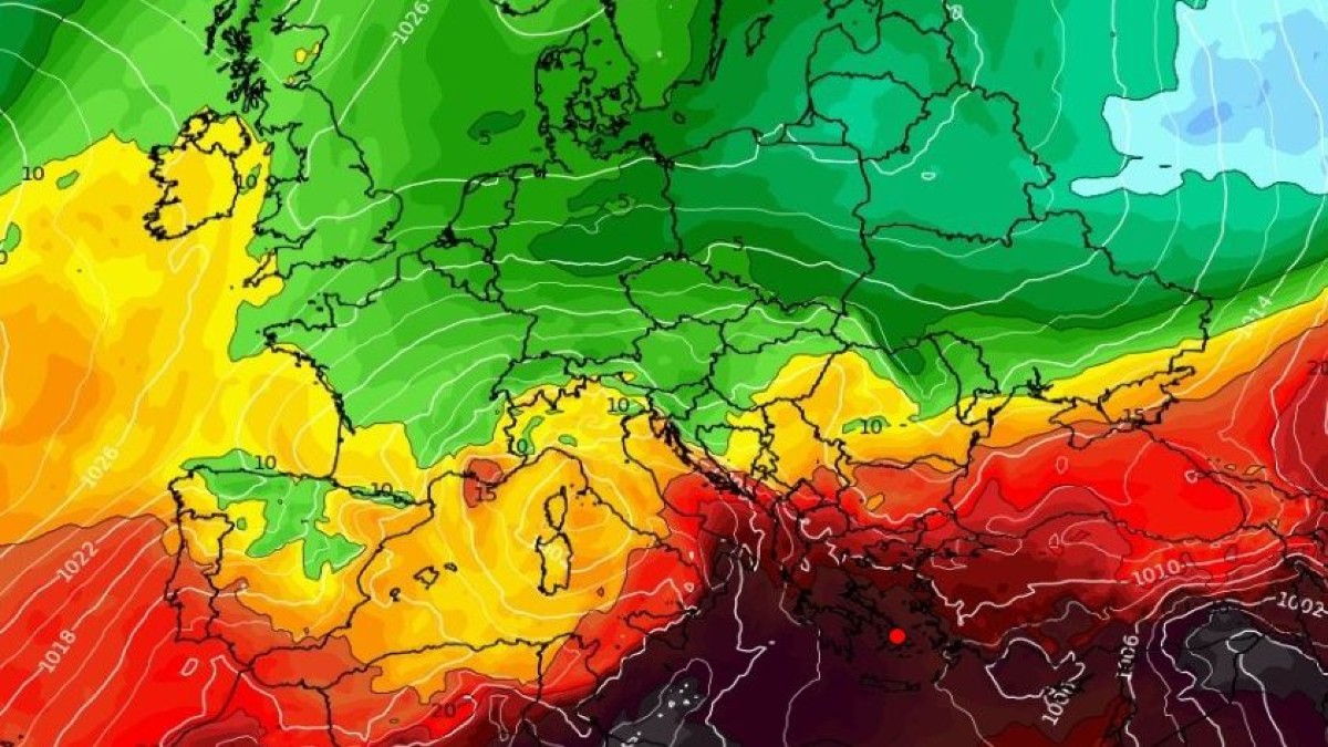 Καιρός: Έρχεται… ανατροπή σύμφωνα με το GFS – Καύσωνας άνω των 40°C στην Ελλάδα μετά τις 20 Αυγούστου