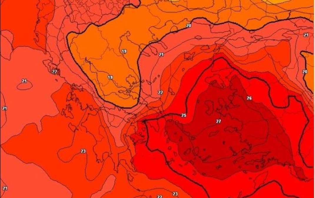 Καιρός: Έρχεται καύσωνας από την Τουρκία: Θα επηρεάσει και την Αττική
