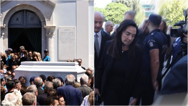 Η Γεωργία ζήτησε να ανοίξουν το φέρετρο – Για 10 λεπτά έκλαψε με λυγμούς: Λεπτομέρειες που ανατριχιάζουν από την κηδεία της Λένας Σαμαρά