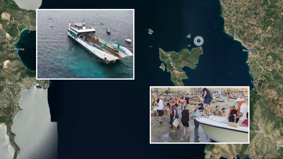 Προσάραξη στα Νέα Στύρα: Καμία ενημέρωση στους επιβάτες – «Με σκάλα μας έβγαλαν από το καράβι, τραγικά πράγματα»