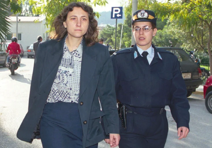 Η Παρασκευή Μπισκίνη στον εισαγγελέα για τον φόνο στο Κολωνάκι © Eurokinissi