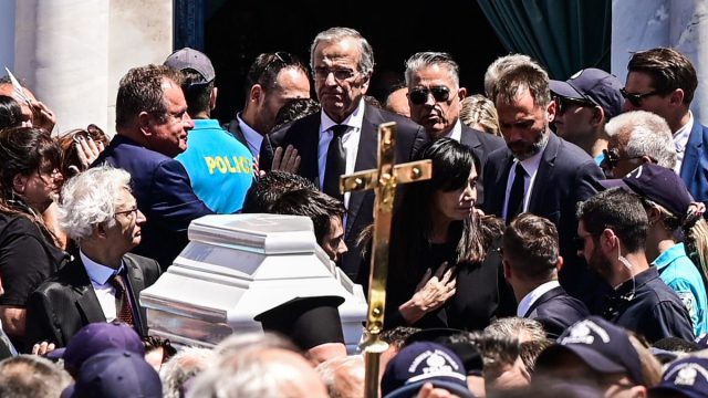 Ανατριχίλα: Το ηχητικό ντοκουμέντο από τον σπαρακτικό επικήδειο του Αντώνη Σαμαρά για την κόρη του