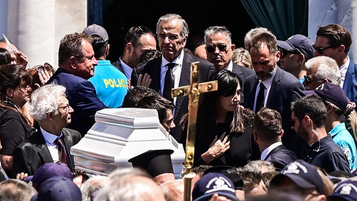 Ανατριχίλα: Το ηχητικό ντοκουμέντο από τον σπαρακτικό επικήδειο του Αντώνη Σαμαρά για την κόρη του
