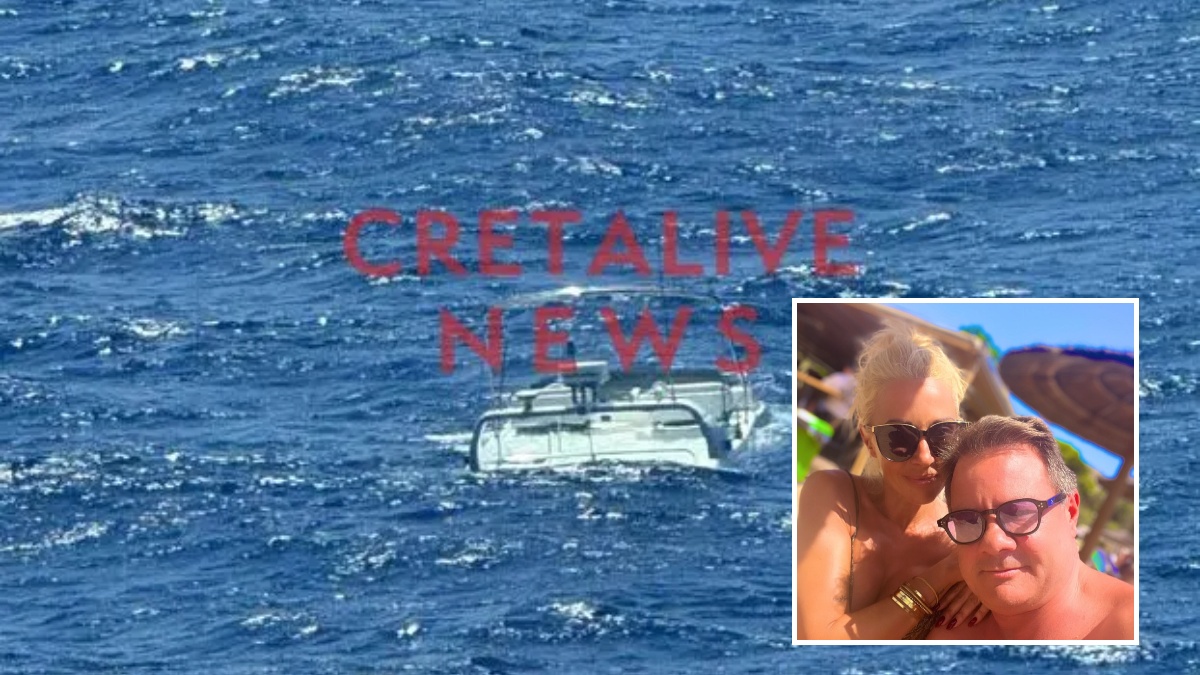 Το σκάφος του Απόστολου Λύτρα βυθίστηκε στη Σαντορίνη – Με ράμματα η σύζυγός του