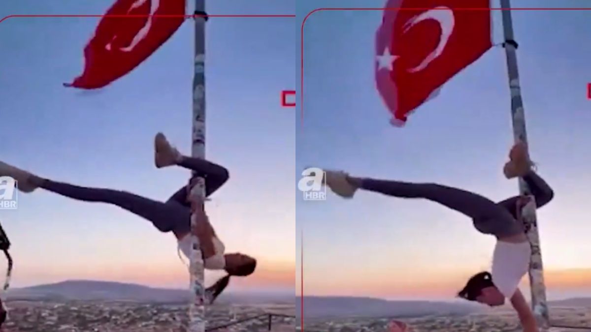Σάλος στην Τουρκία: Τουρίστρια χορεύει pole dancing σε στύλο με την σημαία – Αναζητείται για να διωχθεί