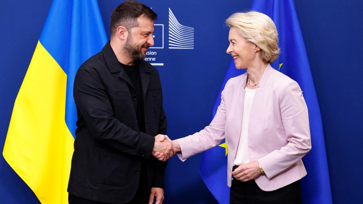 Κοινή συνέντευξη Τύπου Ζελένσκι – Ντερ Λάιεν: Θα συνεχίσουμε να στηρίζουμε την Ουκρανία για όσο χρειαστεί
