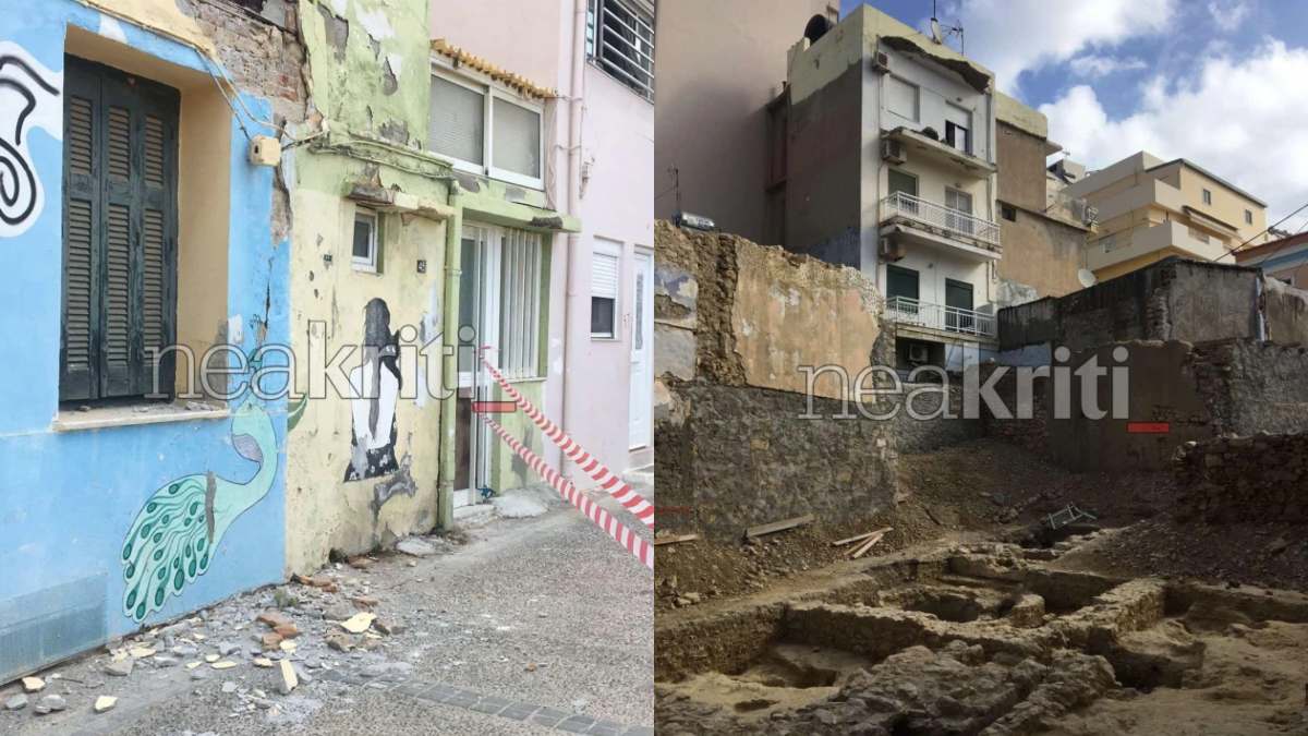Μυστήριο στο Ηράκλειο: Γκρεμίστηκαν δύο μπαλκόνια σε διαφορετικά κτίρια μέσα σε λίγες ώρες