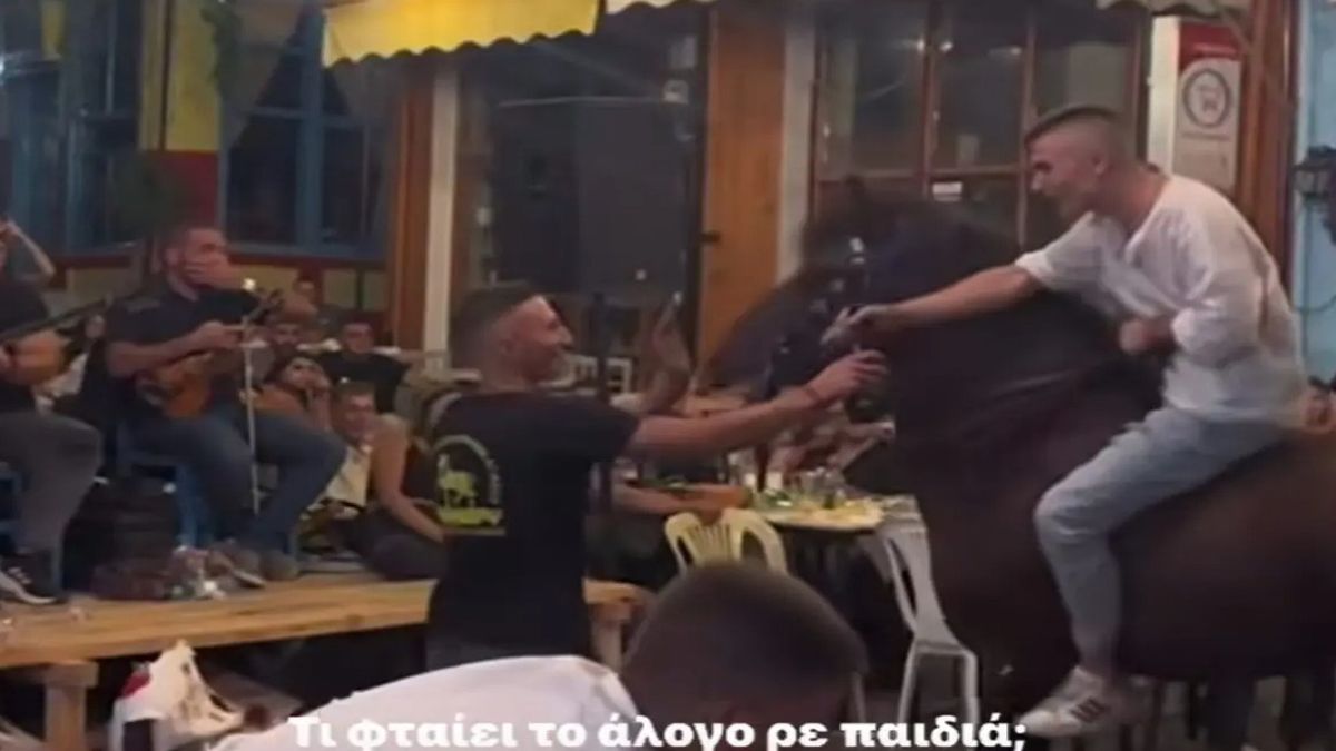 Η βαρβαρότητα στο όνομα της παράδοσης: Άλογο υποβάλλεται σε απάνθρωπη κακοποίηση σε γλέντι στη Λέσβο (video)
