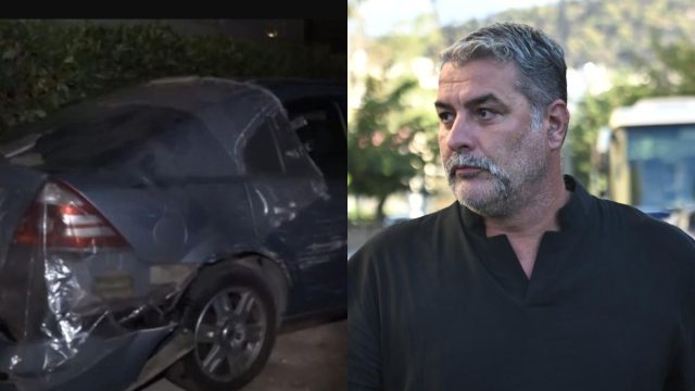 Ο Μπισμπίκης έχει «παρελθόν» στη Φιλοθέη: Είχε προκαλέσει ξανά ζημιές σε αυτοκίνητα γειτόνων