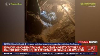 Φωκίδα: Χρυσοθήρες – αρχαιοκάπηλοι έσκαψαν τούνελ 12 μέτρων – Συνελήφθησαν δύο άτομα