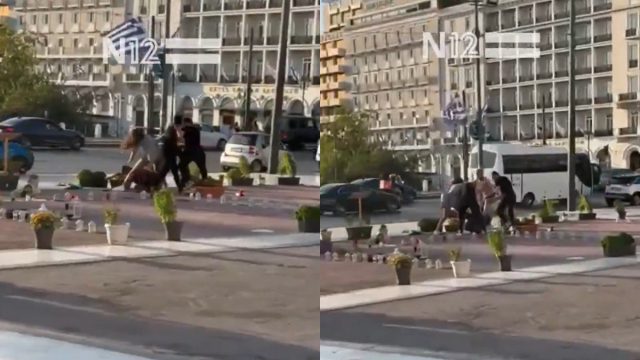 Άγριος καβγάς Ισραηλινών και Παλαιστινίων στο Σύνταγμα: Χρειάστηκε να νοσηλευτούν σε νοσοκομεία