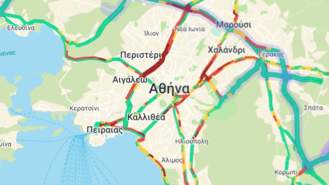 Χάος στην Αττική: Ουρές χιλιομέτρων και κυκλοφοριακό έμφραγμα σε πολλούς δρόμους