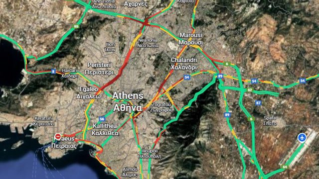 Live η κίνηση 18/09: Μποτιλιάρισμα σε Κηφισό και Αττική οδό – Αδιανόητες καθυστερήσεις στη λεωφόρο Ποσειδώνος
