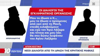«Αν ακούσεις για λίγο ξύλο του Χριστού…»: Εξοργιστικοί διάλογοι Αρχιμανδρίτη με τον αρχηγό της κρητικής μαφίας