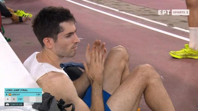 Μίλτος Τεντόγλου: «Ήταν ο χειρότερος αγώνας που έχω κάνει, έπαθα κράμπες ταυτόχρονα και στις δύο γάμπες»
