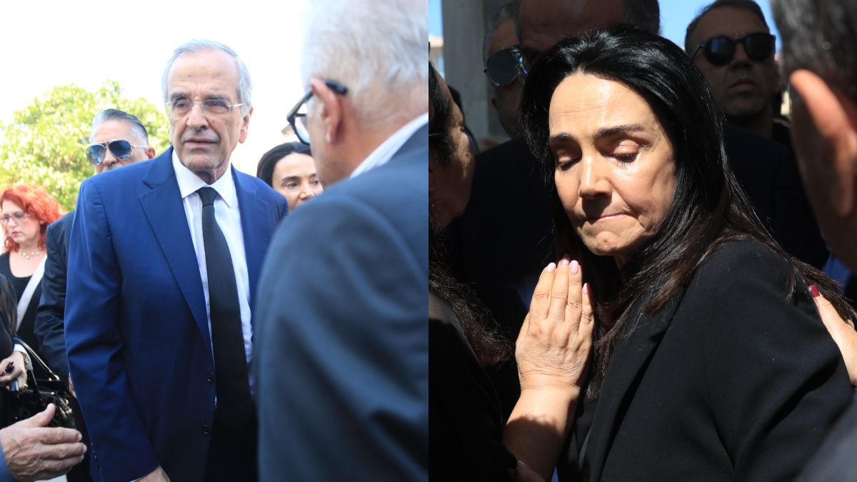 Θλίψη στο 40ήμερο μνημόσυνο της Λένας Σαμαρά: Με δάκρυα στα μάτια της η μητέρα της, Γεωργία